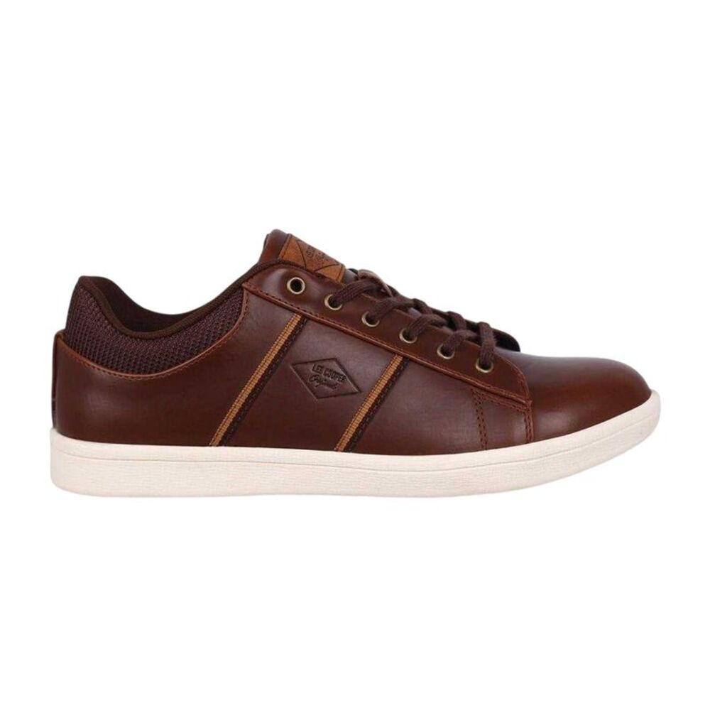 Lee Cooper Mens Austin Flat Sneakers / Brown
